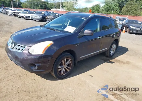 2012 Nissan Rogue Sv from USA, damaged, VIN JN8AS5MV1CW392915